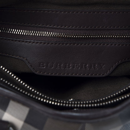 Burberry Smoked Check Small Northfield Tote Black 7 of 10