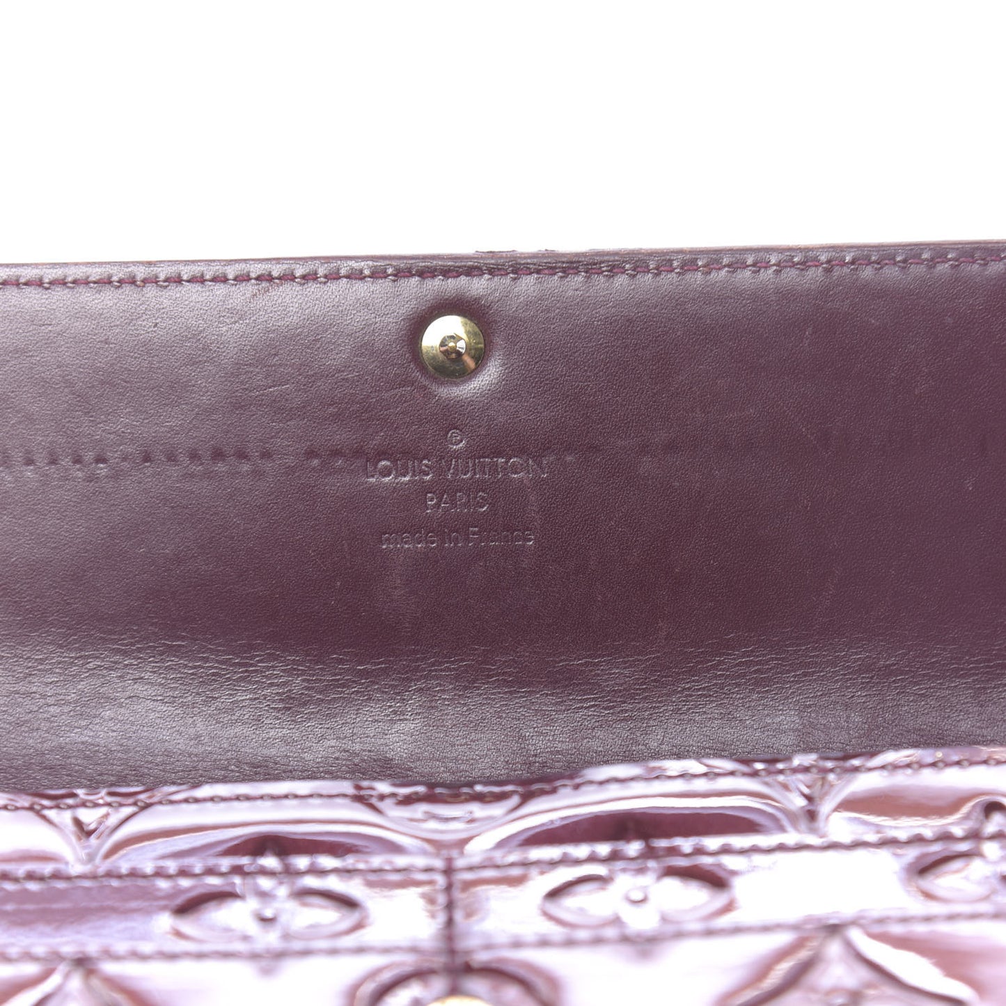 Vernis Sarah Wallet Rouge Fauviste