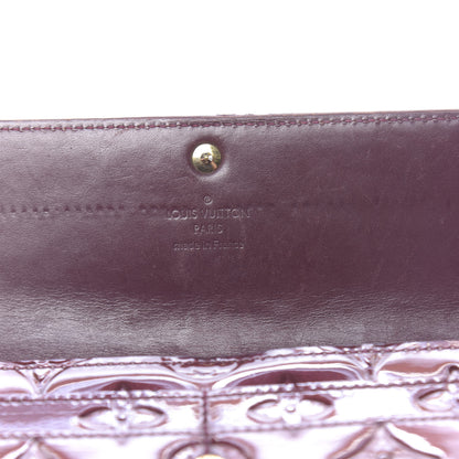 Louis Vuitton Vernis Sarah Wallet Rouge Fauviste 6 of 8