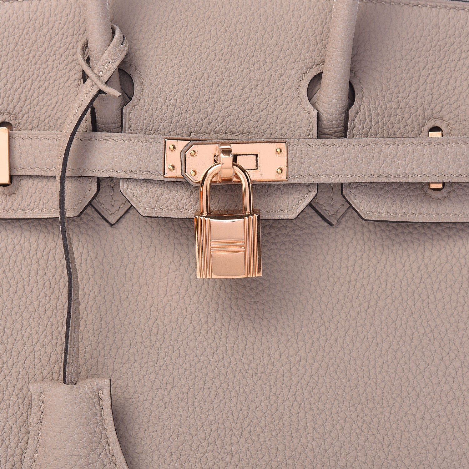 Hermes Togo Birkin 25 Gris Tourterelle 34 of 35