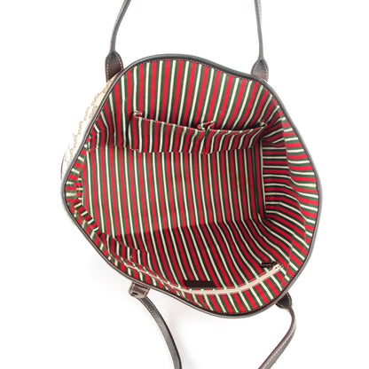 Gucci Monogram New Britt Medium Tote Brown 5 of 8