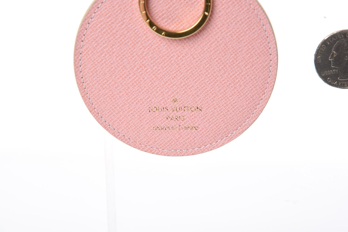 Damier Azur 2018 Christmas Animation Bag Charm Key Ring