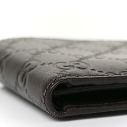 Gucci Guccissima Bi-Fold ID Wallet Black 8 of 10