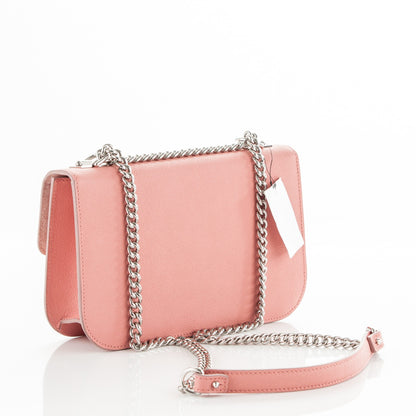 Alexander McQueen Grained Calfskin Medium Insignia Flap Petal 3 of 7