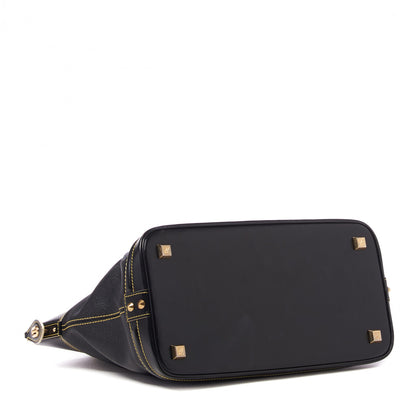Louis Vuitton Suhali Lockit MM Black 4 of 8
