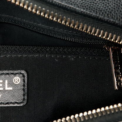 Chanel Caviar Quilted Small In & Out Camera Case Black 8 of 14