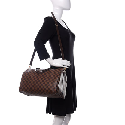Louis Vuitton Damier Ebene Speedy Bandouliere 35 2 of 11