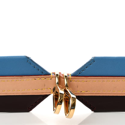 Louis Vuitton Calfskin Cluny MM Shoulder Strap Blue Glacial 3 of 3