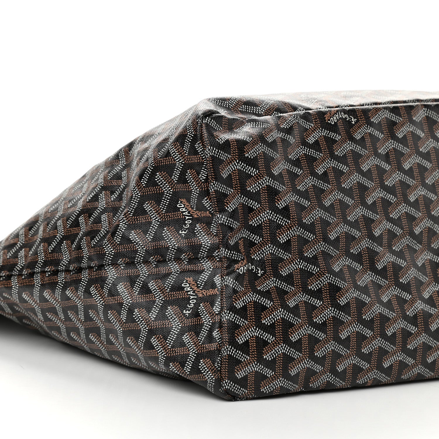 Goyard Goyardine Saint Louis GM Black Gold 10 of 17