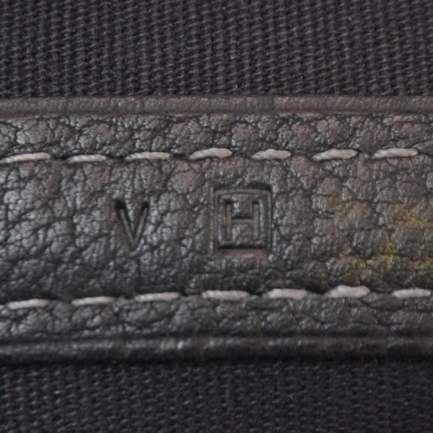 Hermes Toile Leather Garden Party TPM Black 7 of 9
