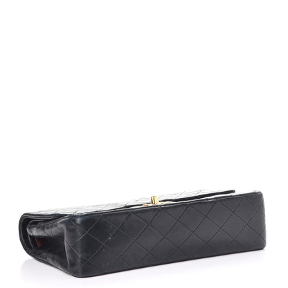Chanel Lambskin Quilted Medium Double Flap Black 5 of 9