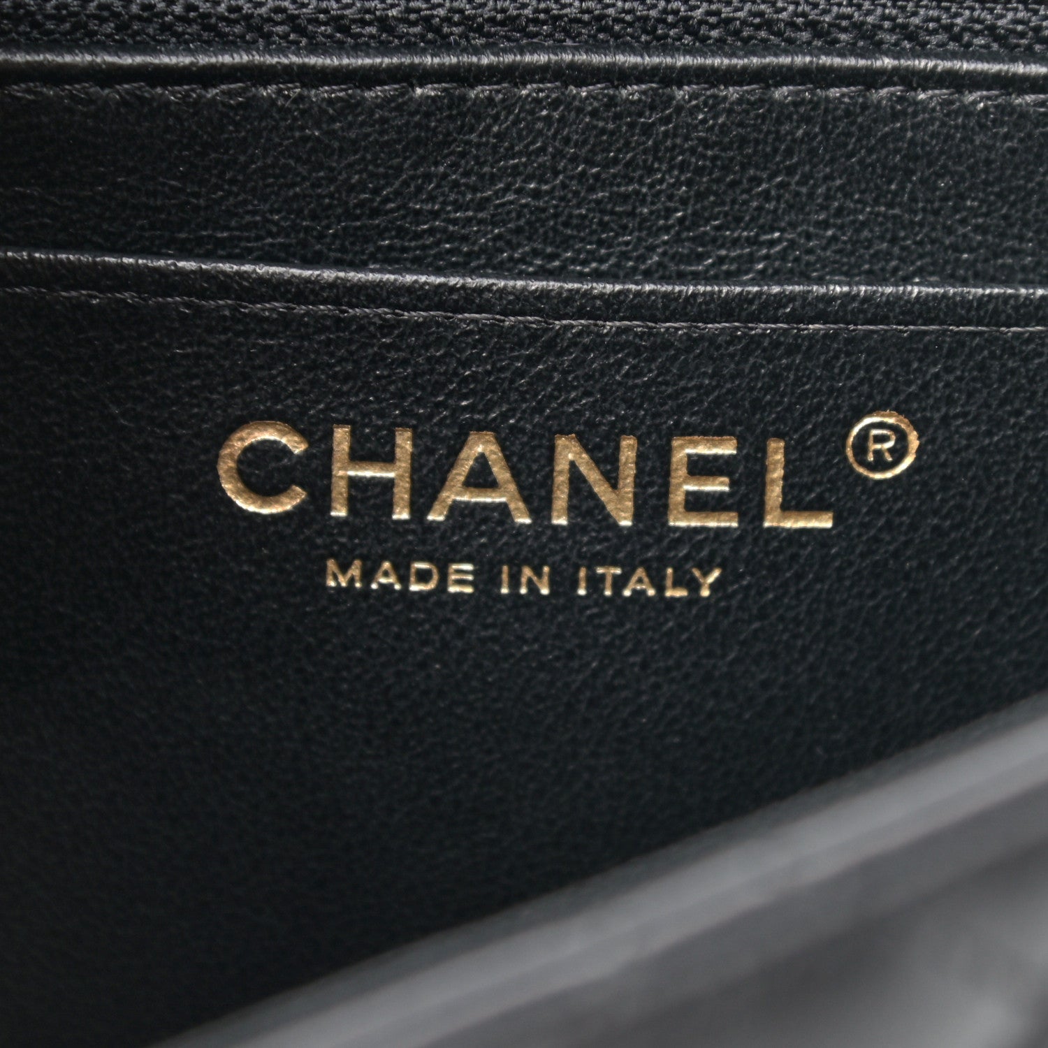 Chanel Lambskin Quilted Mini Square Flap Black 6 of 9