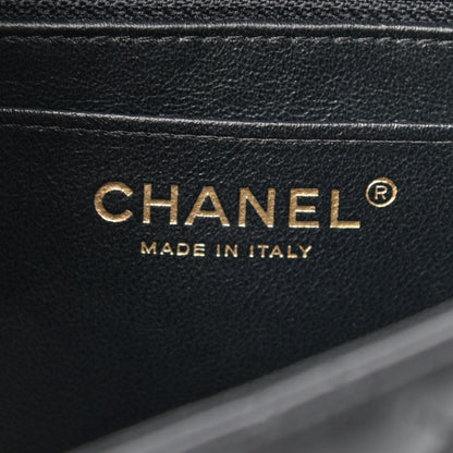 Chanel Lambskin Quilted Mini Square Flap Black 6 of 9