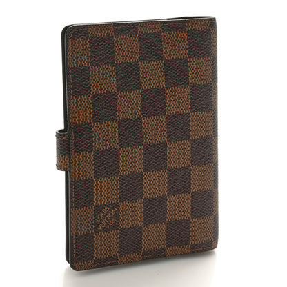 Louis Vuitton Damier Ebene Small Ring Agenda Cover 3 of 7