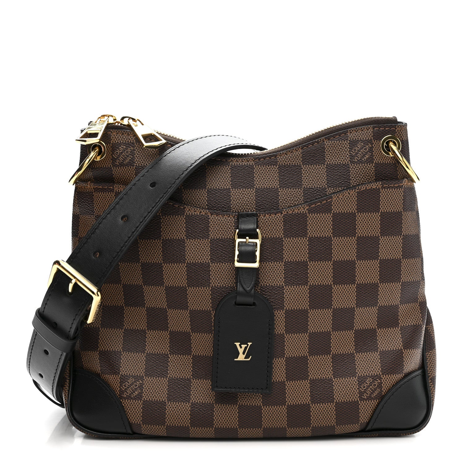 Louis Vuitton Damier Ebene Odeon PM Black 1 of 9