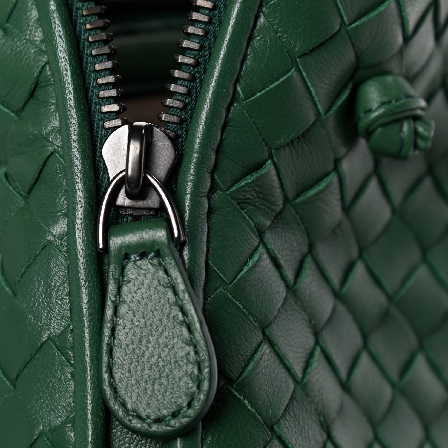 Bottega Veneta Nappa Intrecciato Nodini Crossbody Messenger Menthe 11 of 12