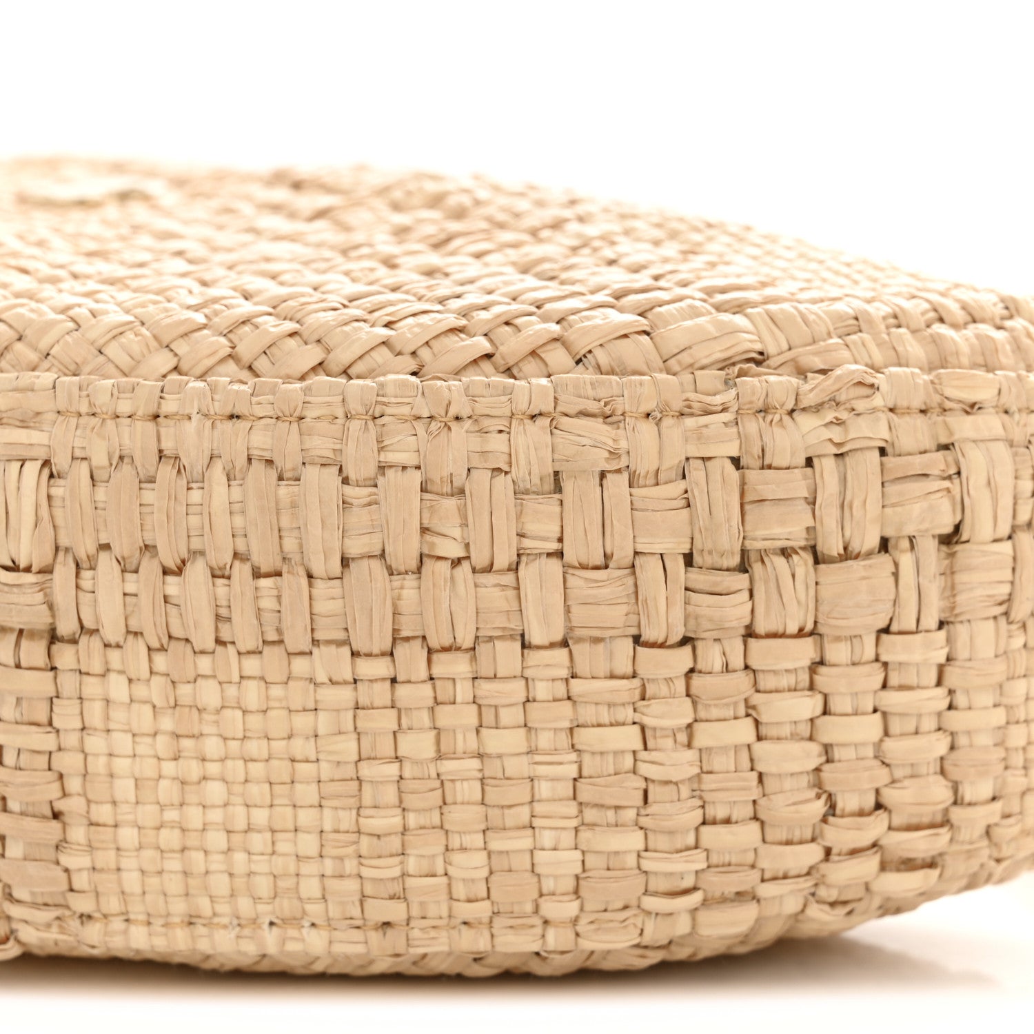 Chanel Raffia Other Shape With Chain Beige 9 of 10