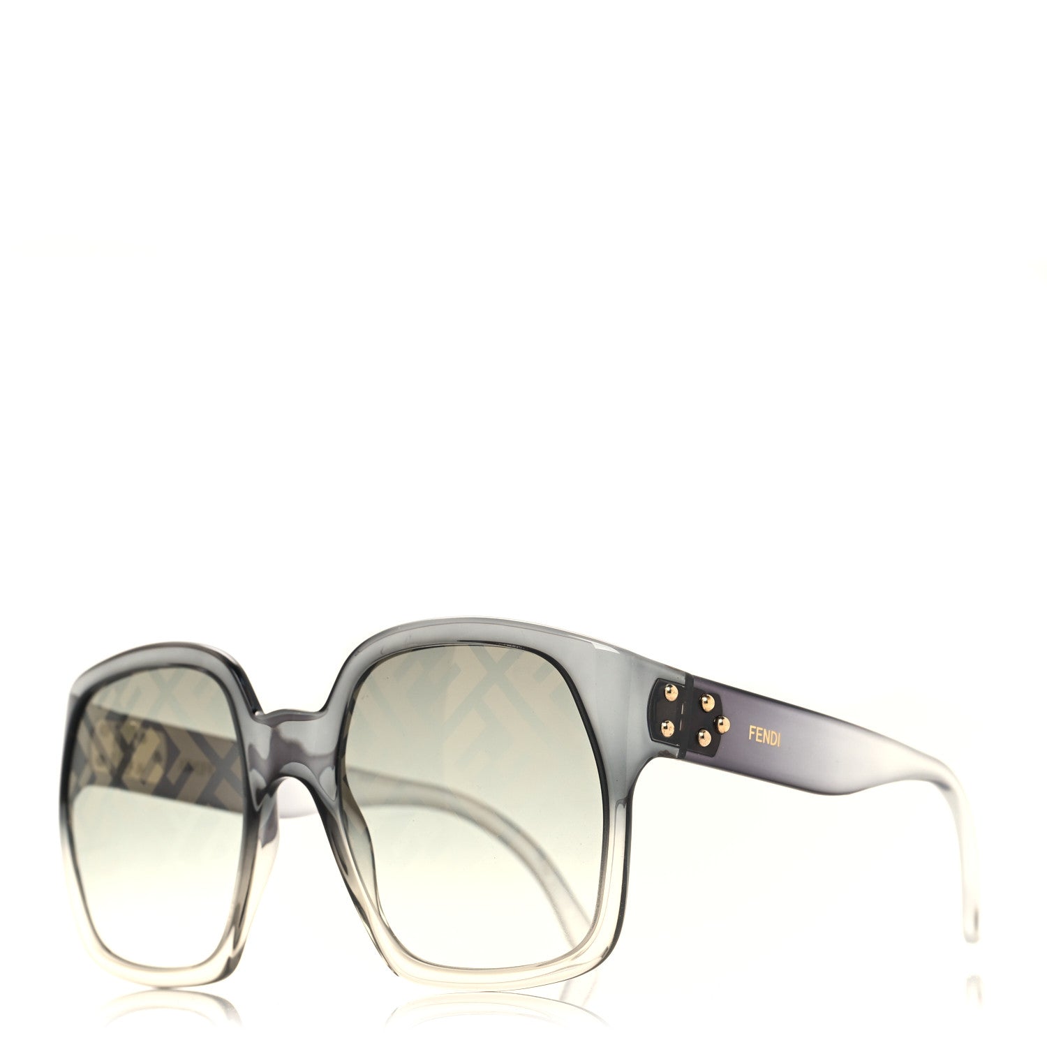 Fendi Acetate FF 0404/S Sunglasses Grey 1 of 7