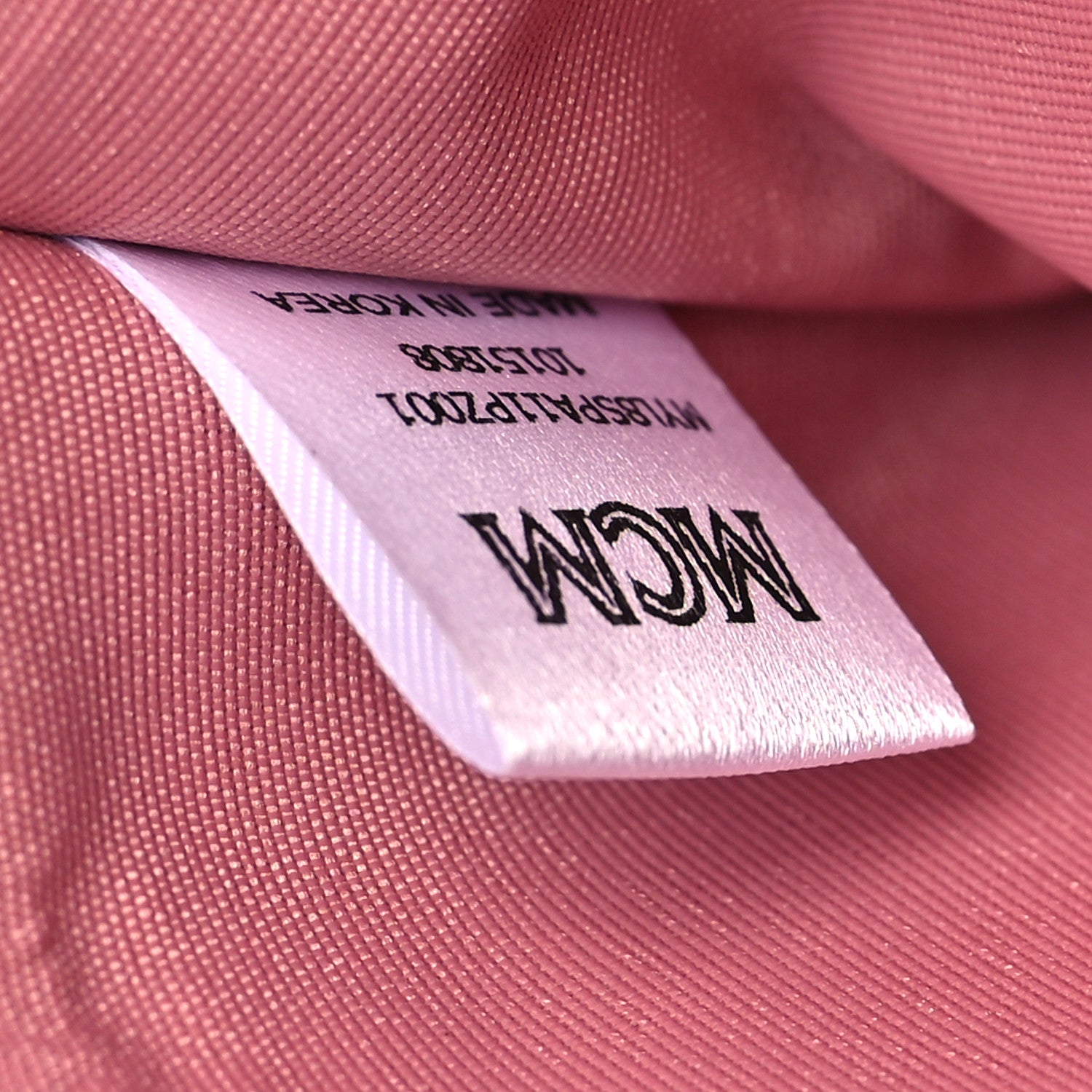 MCM Visetos Large Patricia Wallet On Chain Soft Pink 7 of 11