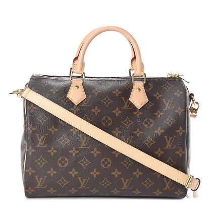 Louis Vuitton Monogram Speedy Bandouliere 30 1 of 10