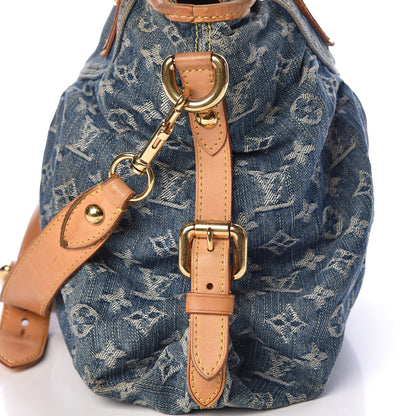 Louis Vuitton Denim Neo Cabby MM Blue 11 of 17