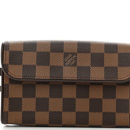 Louis Vuitton Damier Ebene Pochette Florentine S 7 of 9
