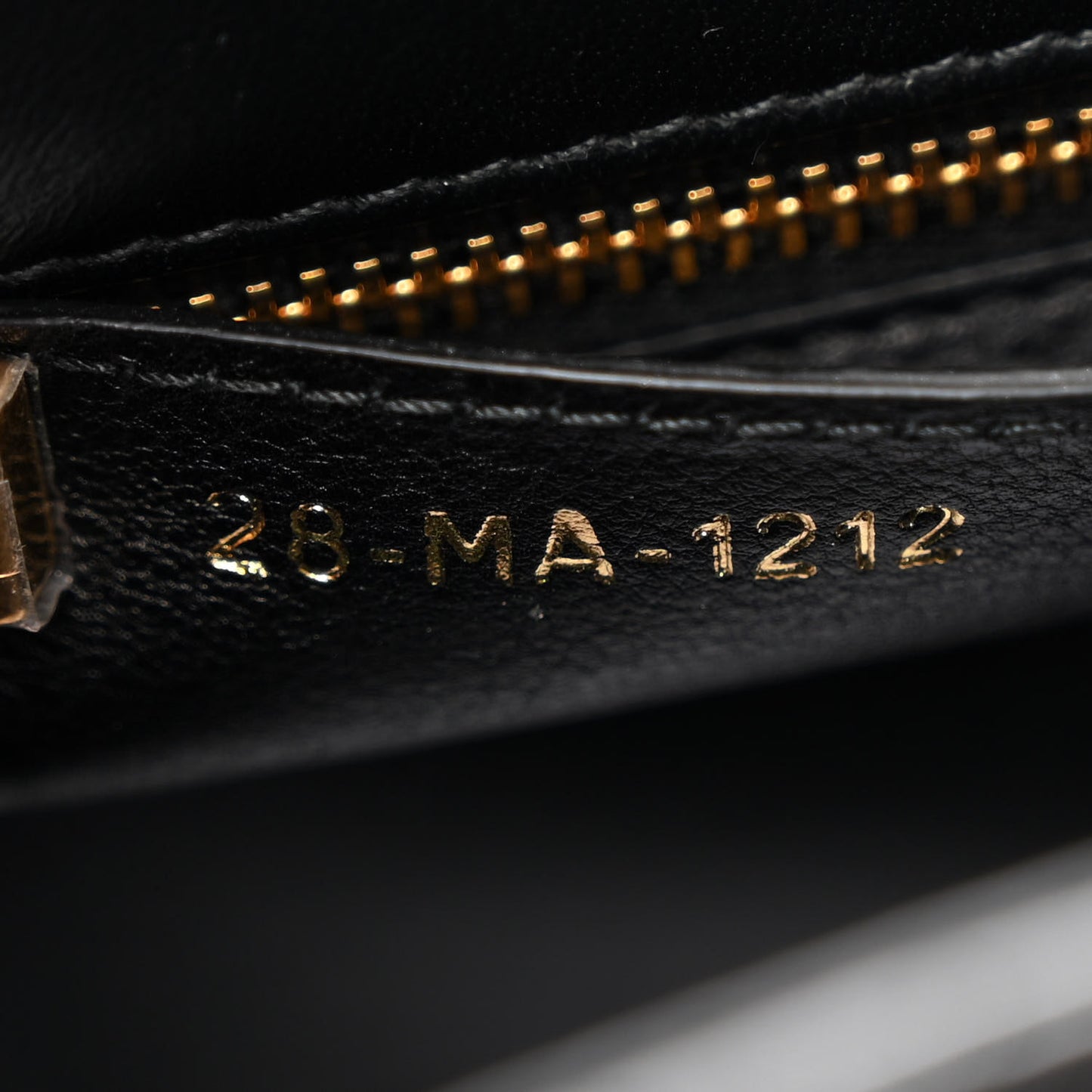 Calfskin Cannage Medium Caro Bag Black