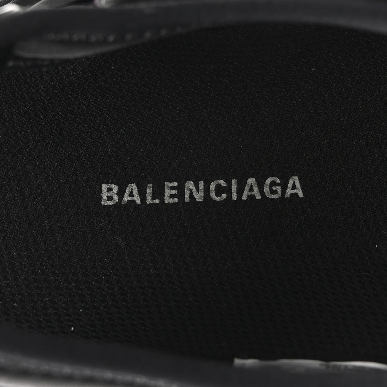 Balenciaga Neoprene Rubber Thong Sandals 37 Black 8 of 9
