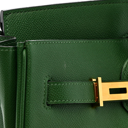 Hermes Courchevel Birkin 35 Vert Clair 12 of 14