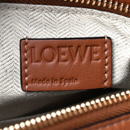 Loewe Calfskin Small Puzzle Bag Tan Medium Pink 6 of 14