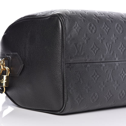 Louis Vuitton Empreinte Speedy Bandouliere 30 NM Black 9 of 10