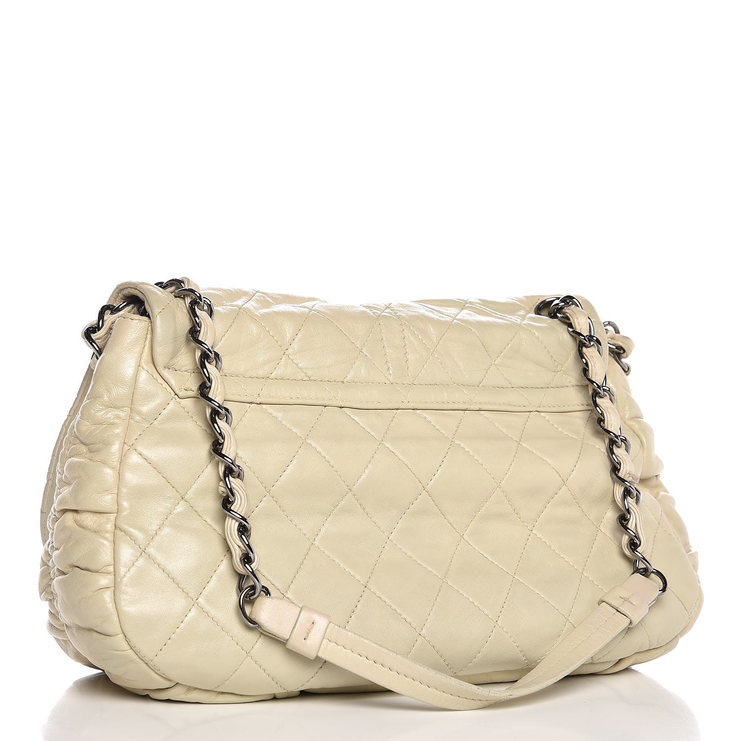 Chanel Lambskin Quilted Small Sharpei Flap White 3 of 9