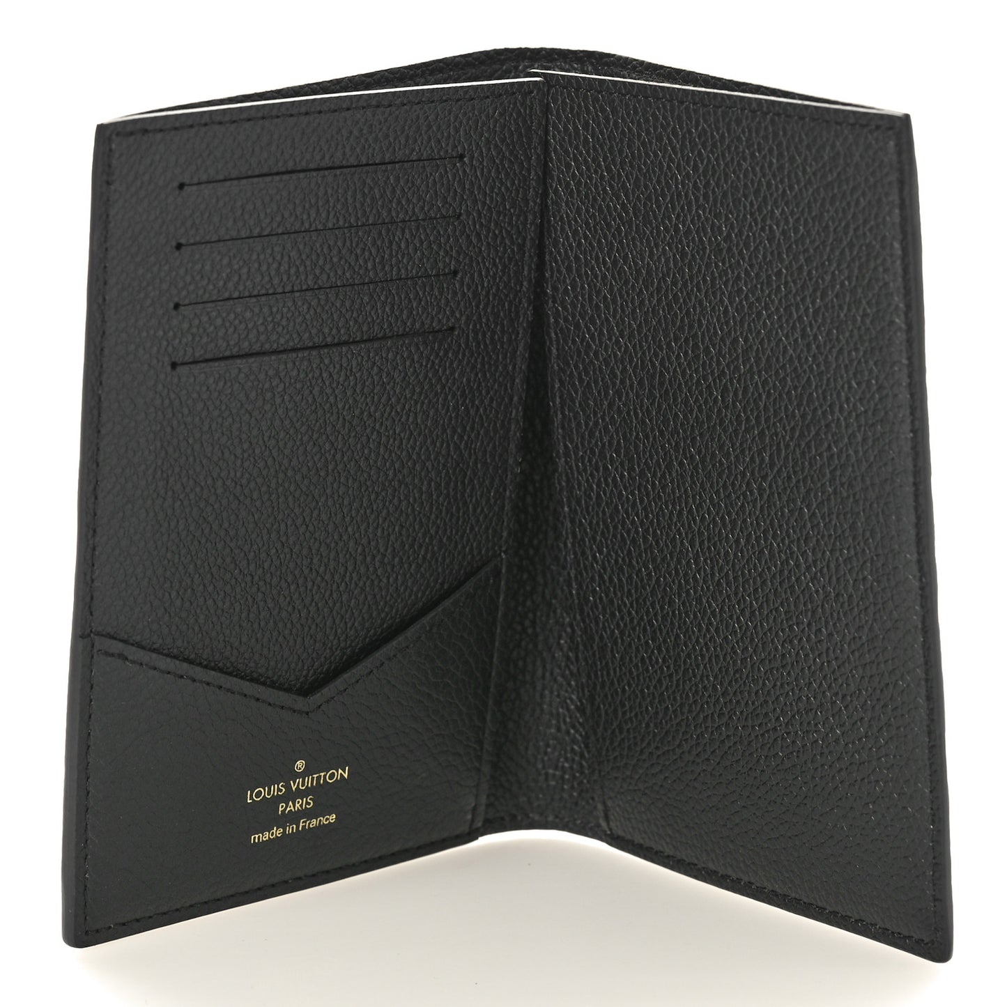 Empreinte Monogram Passport Cover Black