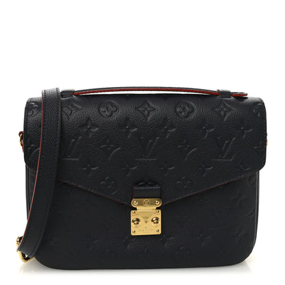 Louis Vuitton Empreinte Pochette Metis Marine Rouge 1 of 10