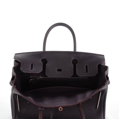 Hermes Taurillon Clemence Birkin 30 Raisin 18 of 25