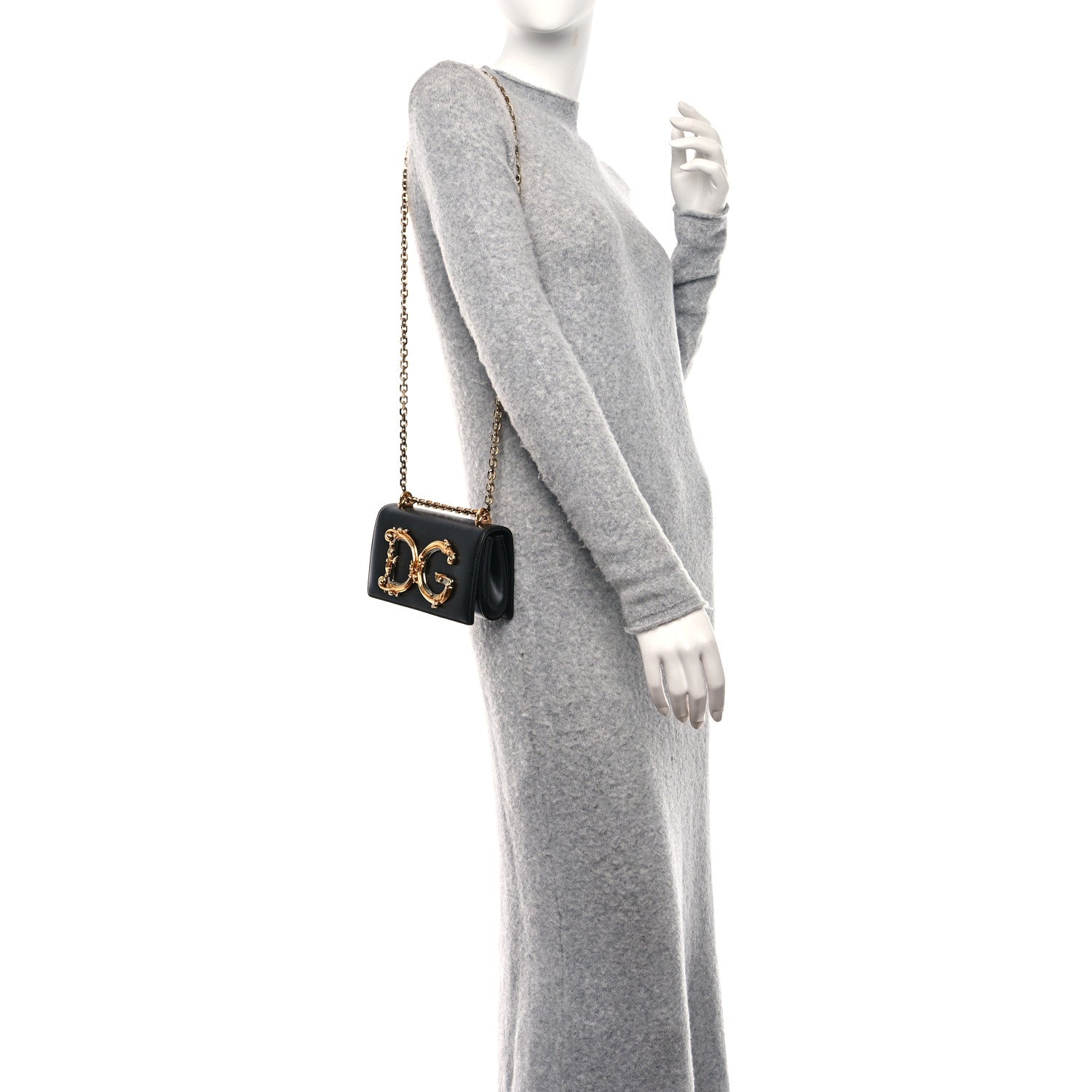 Dolce & Gabbana Nappa DG Girls Shoulder Bag Black 3 of 9