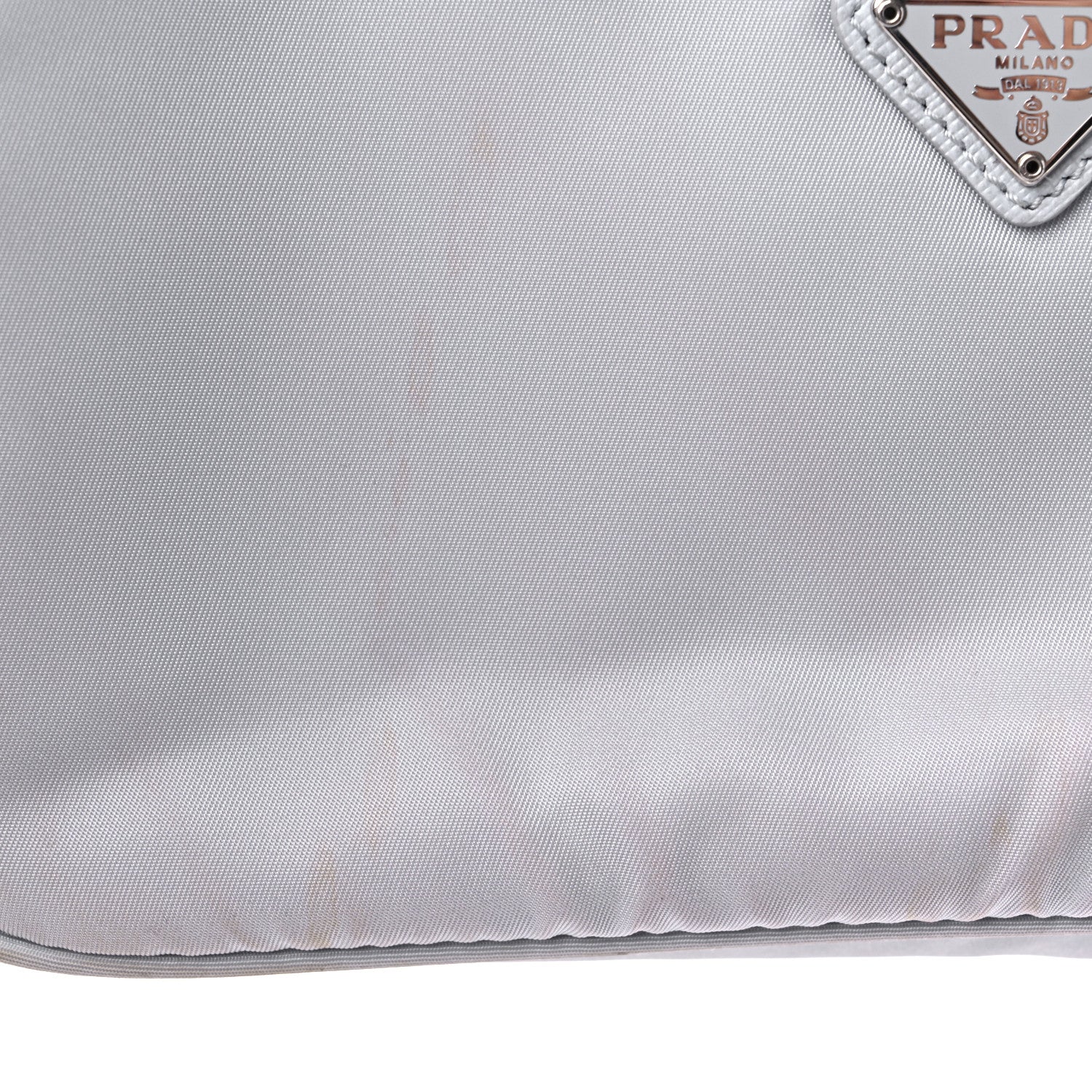 Prada Tessuto Nylon Mini Re-Edition 2000 Bag Fiordaliso 14 of 14