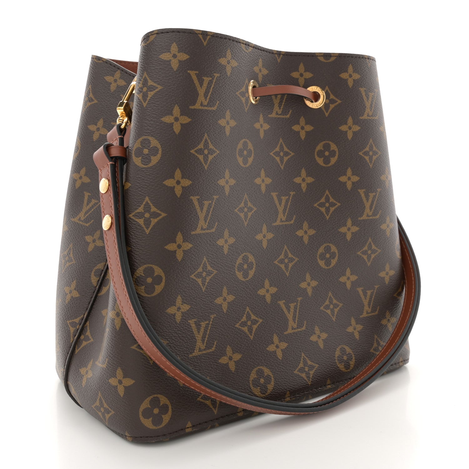 Louis Vuitton Monogram Neonoe MM Caramel 3 of 10
