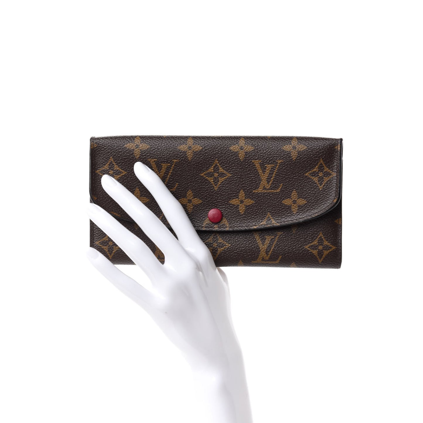 Monogram Emilie Wallet Fuchsia