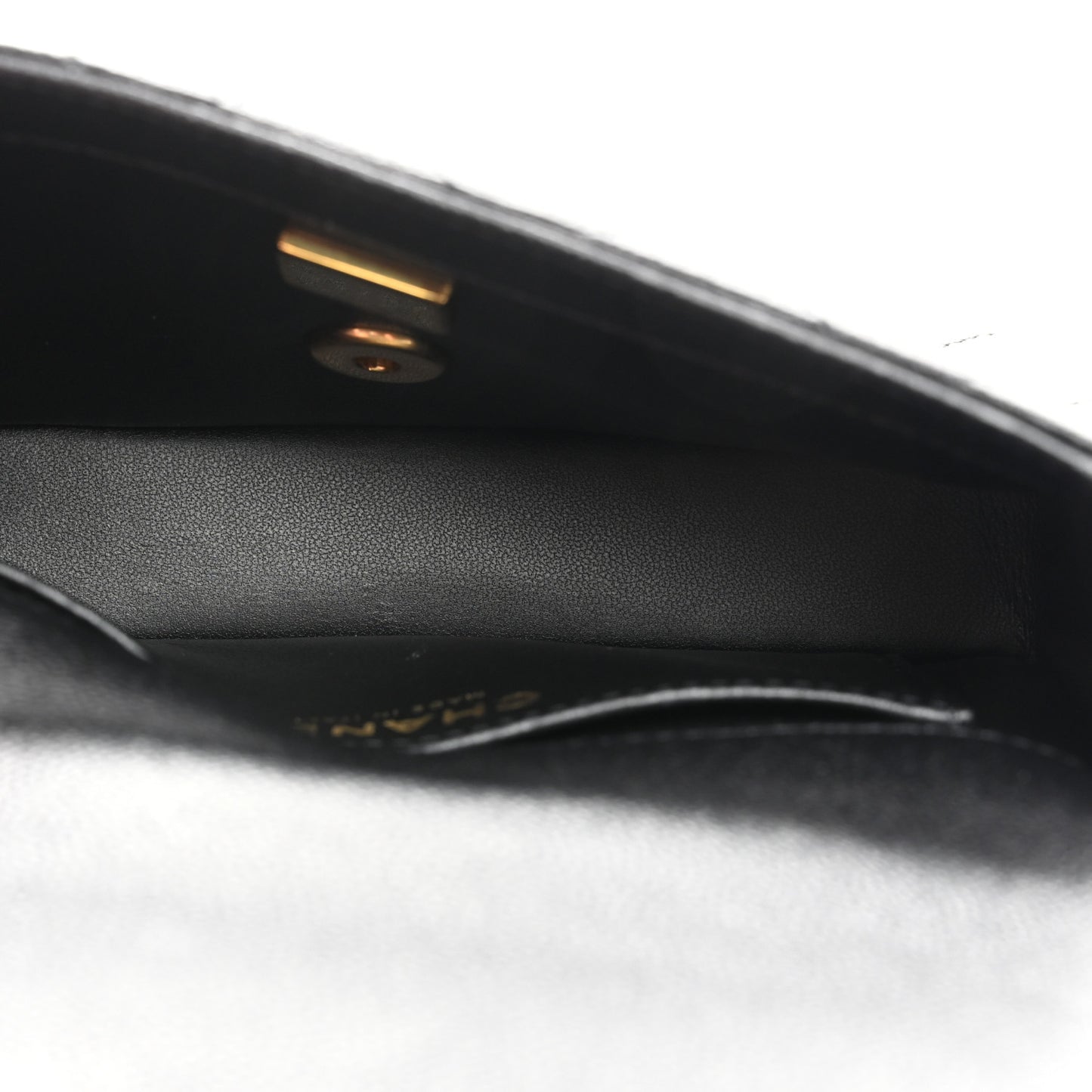 Caviar Quilted Mini Sweetheart Rectangular Flap Black