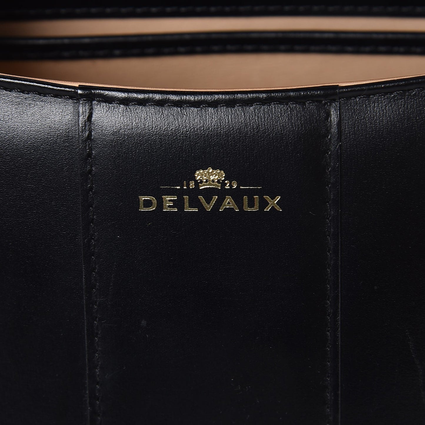 Calfskin Mini Brillant Satchel Black