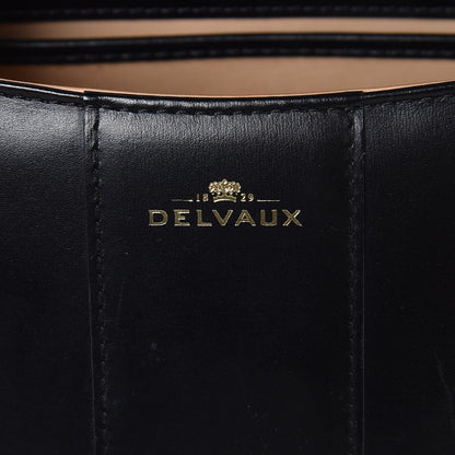 Delvaux Calfskin Mini Brillant Satchel Black 6 of 9