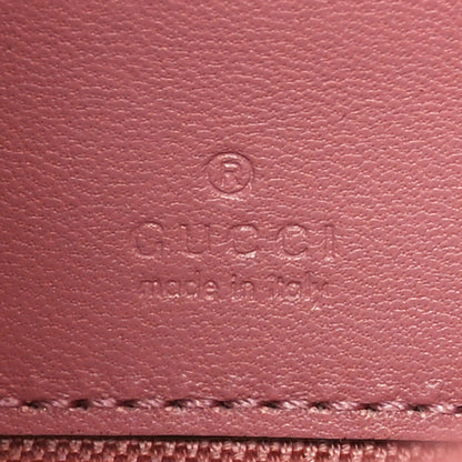 Gucci Calfskin Matelasse Double G Studs Mini Torchon GG Marmont Shoulder Bag Porcelain Rose 7 of 12