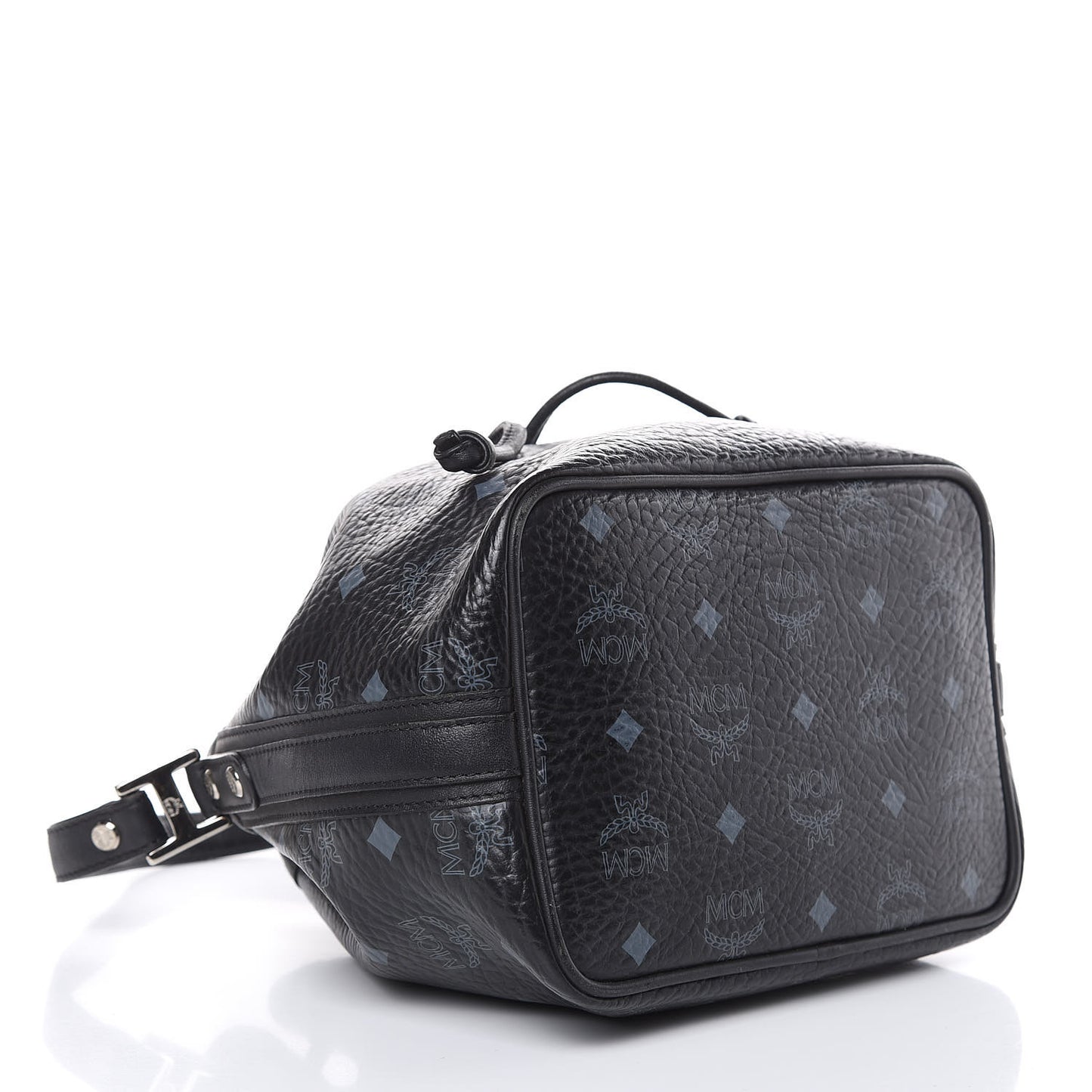 Visetos Essential Drawstring Bucket Bag Black