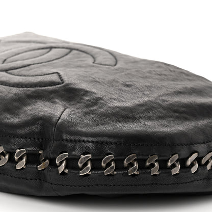 Chanel Calfskin Modern Chain Hobo Black 9 of 11