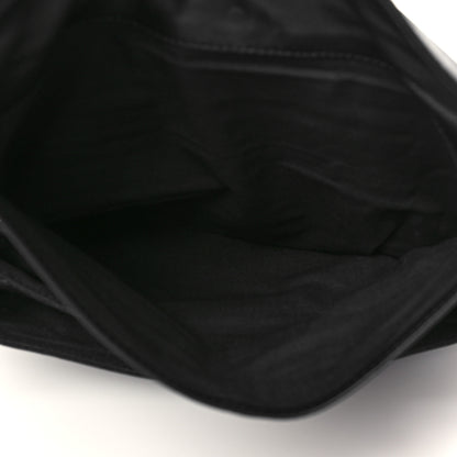 Balenciaga Chevre Gold Metallic Edge Hardware Envelope Clutch Black 7 of 8