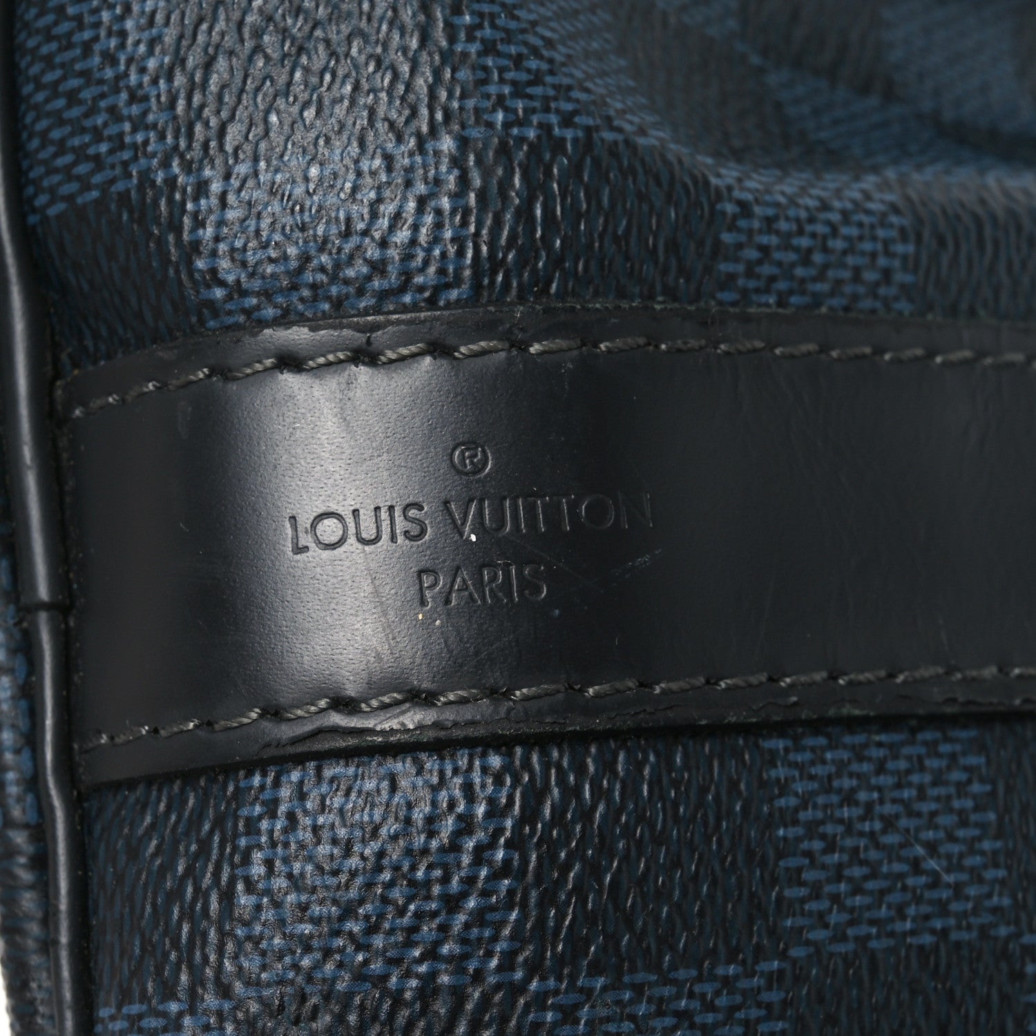Louis Vuitton Damier Cobalt Keepall Bandouliere 55 5 of 10