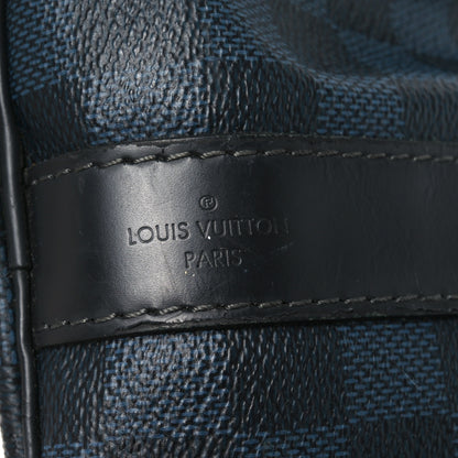 Louis Vuitton Damier Cobalt Keepall Bandouliere 55 5 of 10