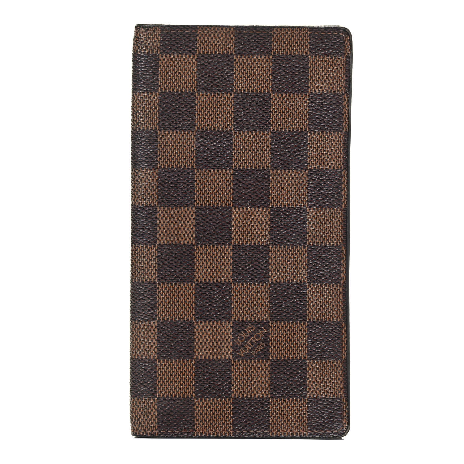 Louis Vuitton Damier Ebene Porte-Cartes Credit Yen Checkbook Wallet 1 of 4