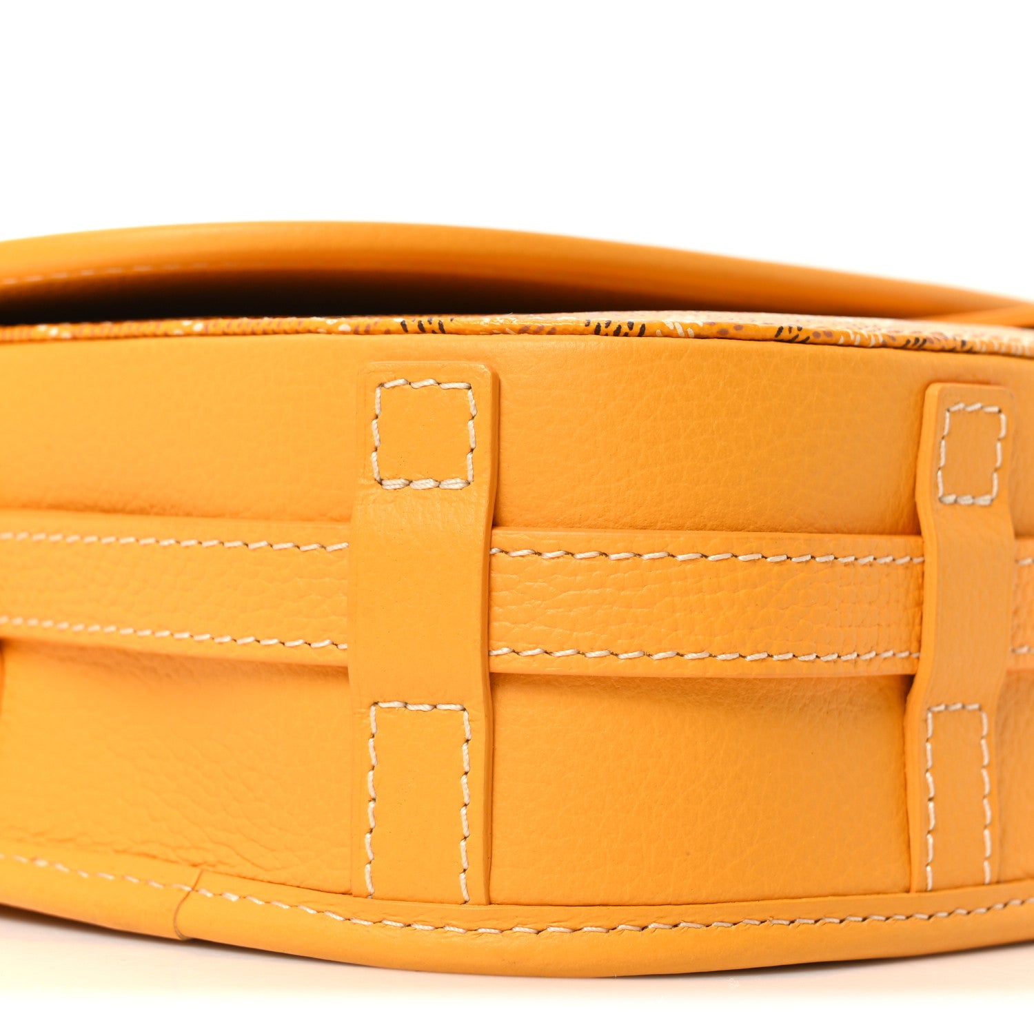 Goyard Goyardine Belvedere II PM Messenger Bag Yellow 8 of 9